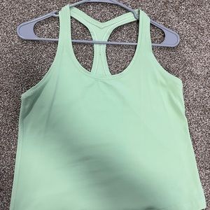 Lululemon Cool Racerback Short Tank Nulu* in Creamy Mint